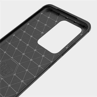 Stöttåligt Armor Carbon TPU-skal Samsung S20 Ultra - fler färger - Svart