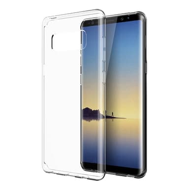 Transparent Silikon TPU-Skal till Samsung Note 8