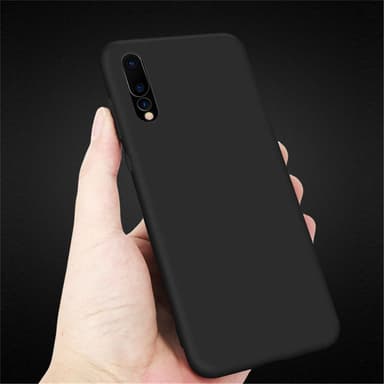 Huawei P20 Ultratunn Silikonskal - Röd