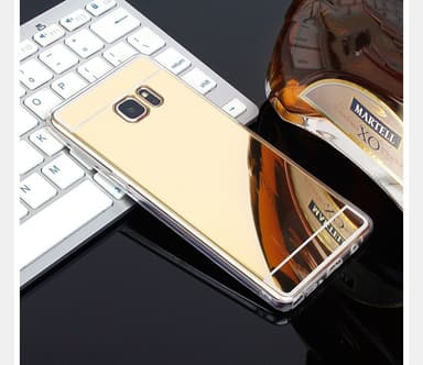 Spegelskal Samsung S7 - Guld