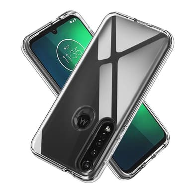 Transparent Silikon TPU-Skal till Moto G8 Plus