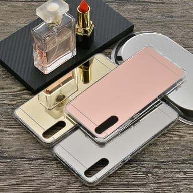 Spegelskal Huawei P20 - Guld