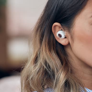 Sudio Tolv true wireless in-ear hörlurar (vit)