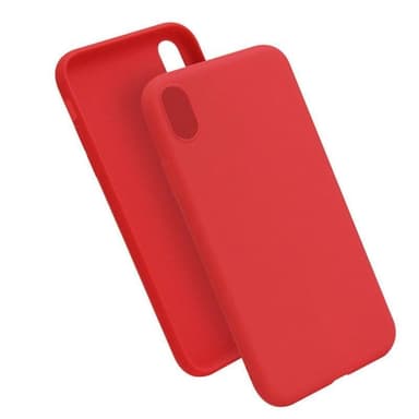 SKALO iPhone X/XS Ultratunn TPU-Skal - Röd