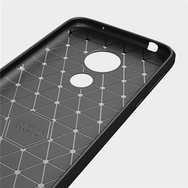 Stöttåligt Armor Carbon TPU-skal Moto G7 Play - Grå