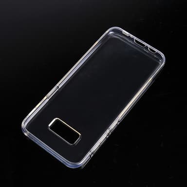 Transparent Silikon TPU-Skal till Samsung S8 PLUS