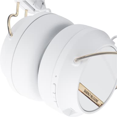 Sudio Regent 2 trådlösa on-ear hörlurar (vit)