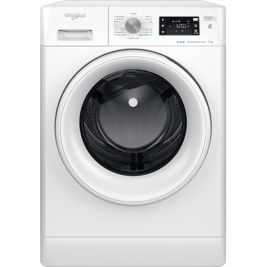 Whirlpool tvättmaskin FFB7438WVEE