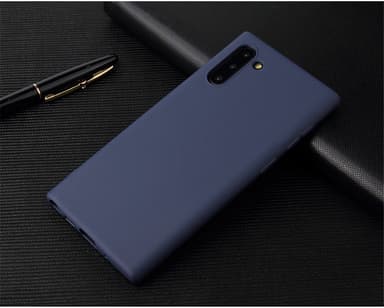 Samsung Note 10 Ultratunn Silikonskal - Blå
