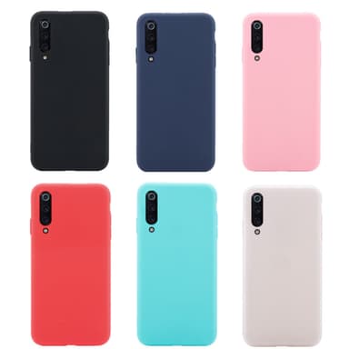 Xiaomi Mi 9 Ultratunn Silikonskal - Rosa