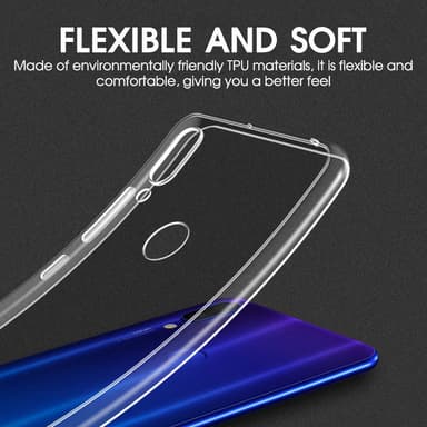 Transparent Silikon TPU-Skal till Xiaomi Mi A2 Lite