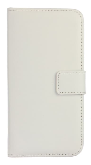 Plånboksfodral Äkta Skinn Xiaomi Mi A1 - Vit