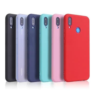 Huawei Y6 2019 Ultratunn Silikonskal - Vit