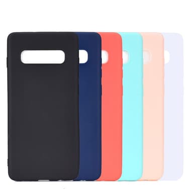 SKALO Samsung S10 Plus Ultratunn TPU-Skal - Röd