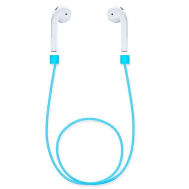 SKALO AirPods Anti-Tapp-snöre i silikon - Vit