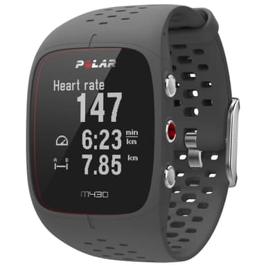 Polar M430 HR Träningsklocka (grå)