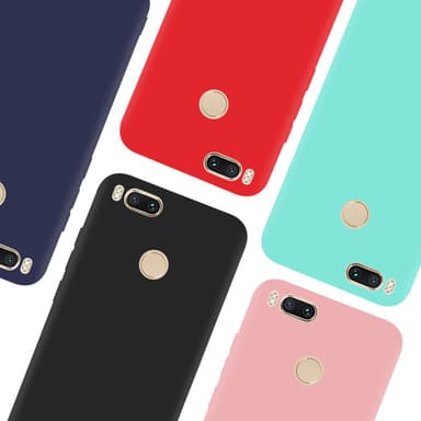 Xiaomi Mi A1 Ultratunn Silikonskal - Vit