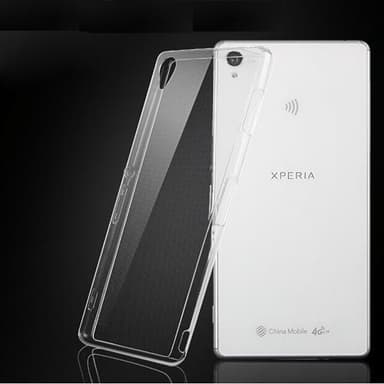 Transparent Silikon TPU-Skal till Sony Z5