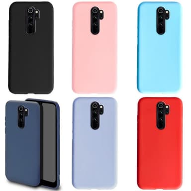 Xiaomi Redmi Note 8 Pro Ultratunn Silikonskal - Svart