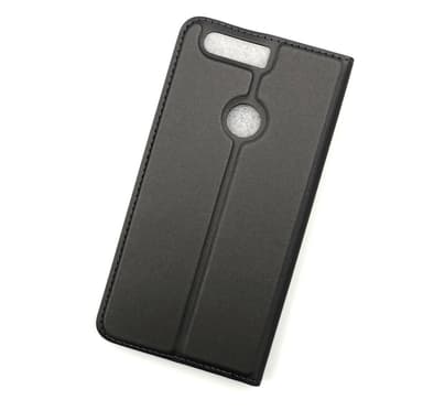 SKALO Huawei Honor 8 Plånboksfodral Ultratunn design - Mörkgrå