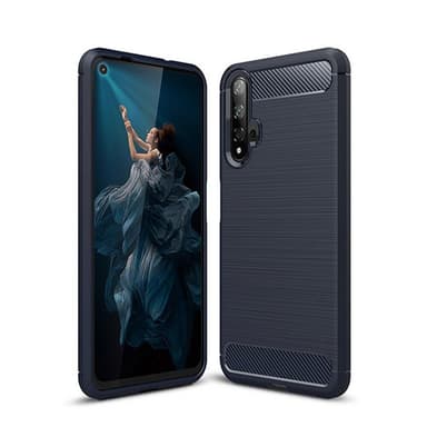 Stöttåligt Armor Carbon TPU-skal Huawei Nova 5T - Blå