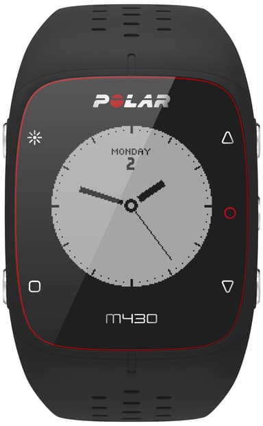 Polar M430 HR Träningsklocka (svart)