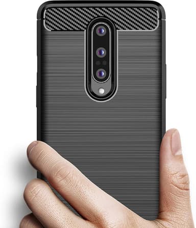 Stöttåligt Armor Carbon TPU-skal Oneplus 8 - Blå