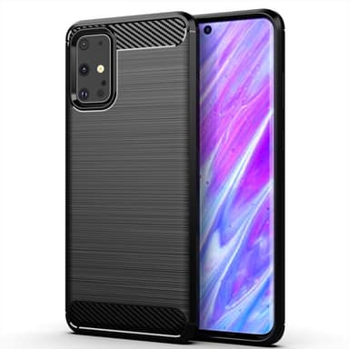 Stöttåligt Armor Carbon TPU-skal Samsung S20 Plus - Grå