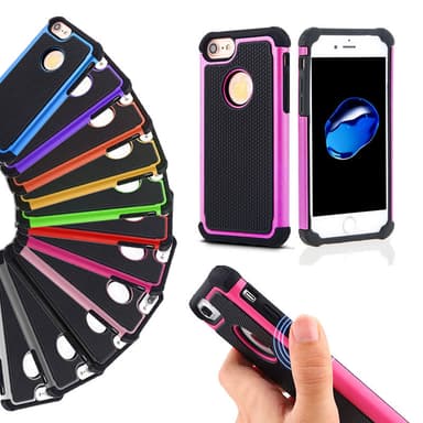 iPhone 8 extra skyddande skal | Shockproof Armor - Gul