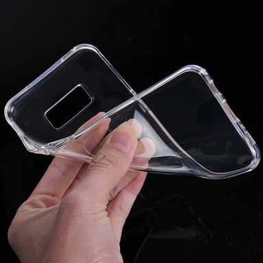 Transparent Silikon TPU-Skal till Samsung S8 PLUS