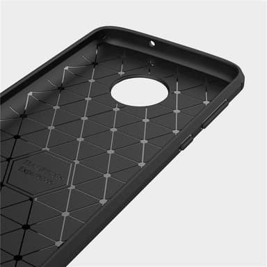 Stöttåligt Armor Carbon TPU-skal Moto G6 Plus - Grå