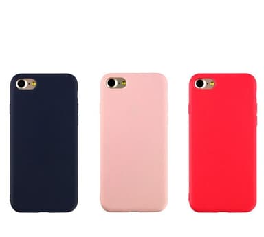 SKALO iPhone 7/8 Ultratunn TPU-Skal - Turkos