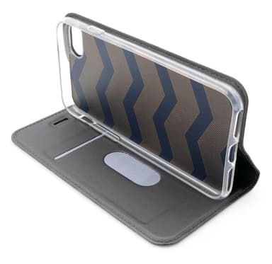 SKALO iPhone SE (2020/2022) Plånboksfodral Ultratunn design - Guld