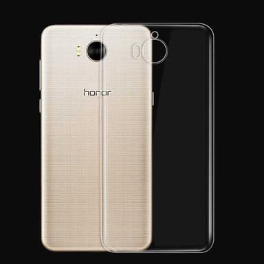Transparent Silikon TPU-Skal till Huawei Y6 2017