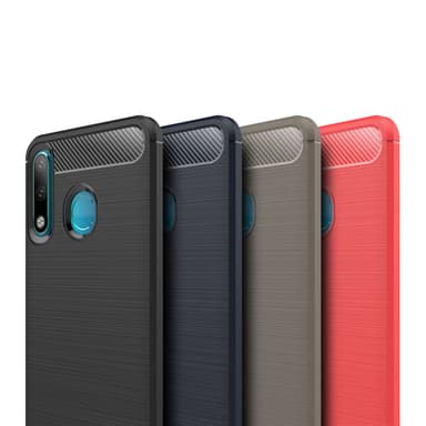 Stöttåligt Armor Carbon TPU-skal Huawei P30 Lite - Svart