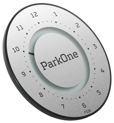 ParkOne 2 Parkeringsbricka (titan silver)