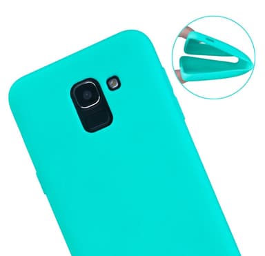 Samsung J6 2018 Ultratunn Silikonskal - Blå