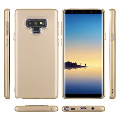 Samsung Note 9 | TPU-Skal Metallknappar - Svart