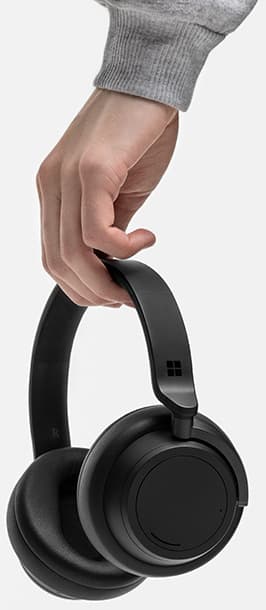 Microsoft Surface Headphones 2 trådlösa around-ear hörlurar (svart)