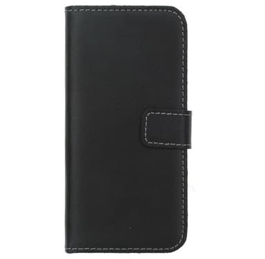 SKALO Samsung S8 Plånboksfodral Äkta Skinn - Vit