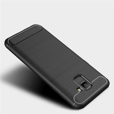 Stöttåligt Armor Carbon TPU-skal Samsung J6 (2018) - Grå