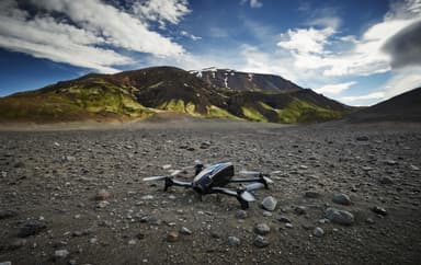 Parrot Bebop 2 drönare + FPV strömpaket (svart)