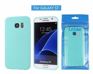 SKALO Samsung S7 Ultratunn TPU-Skal - Svart