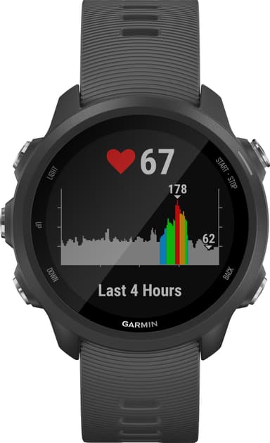 Garmin Forerunner 245 sportklocka (svart)