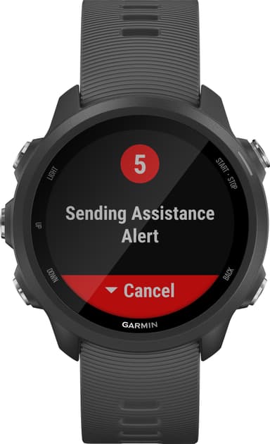 Garmin Forerunner 245 sportklocka (svart)