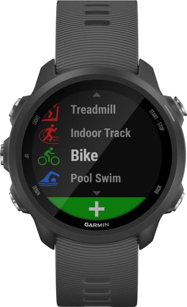 Garmin Forerunner 245 sportklocka (svart)