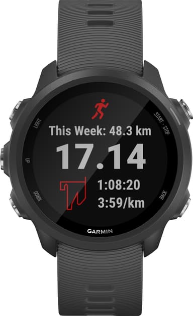 Garmin Forerunner 245 sportklocka (svart)