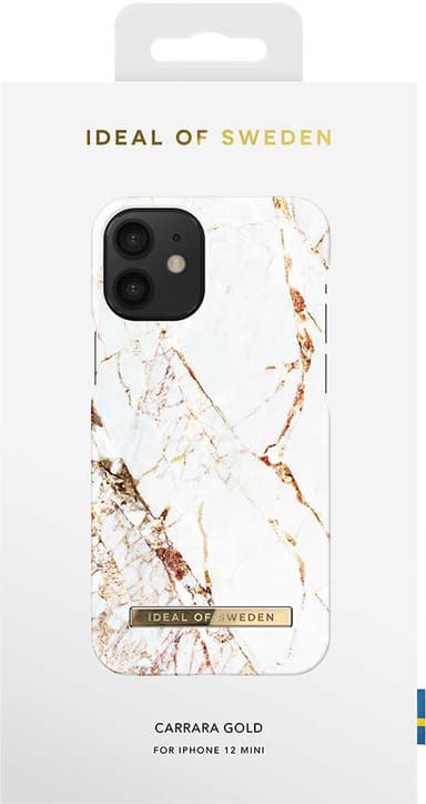 iDeal fashion fodral för iPhone 12 Mini (carrara gold)