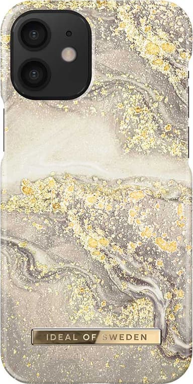 iDeal fashion fodral för iPhone 12 Mini (sparkle greige)