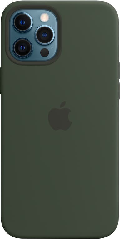 iPhone 12 Pro Max silikonfodral med MagSafe (cyprus green)